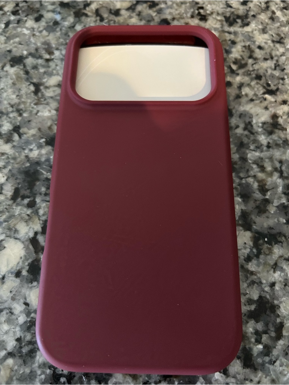 Burgundy iPhone 17 Pro Case